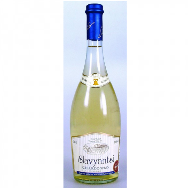 Slavyantsi Chardonnay 0,75 l - biele suché víno