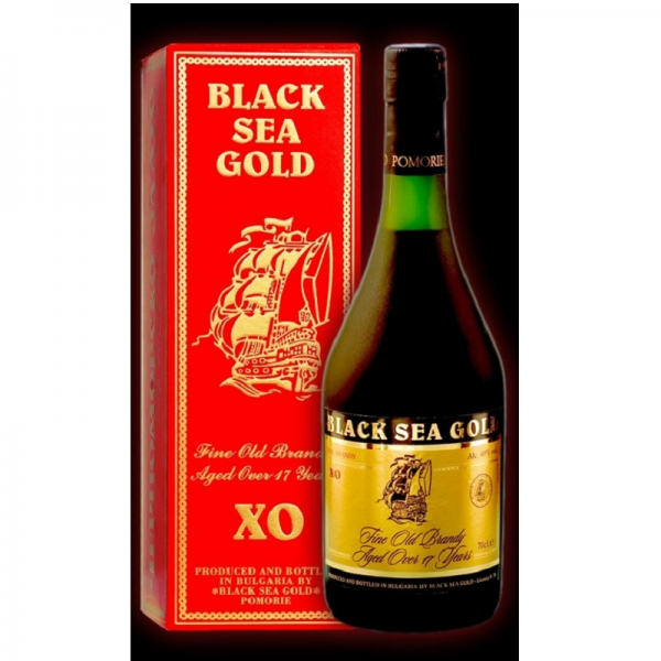 Brandy Black Sea Gold 0,7 l 40% 17 r. kr.