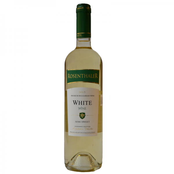 Kadarka biela - biele polosladké víno 0,75 l