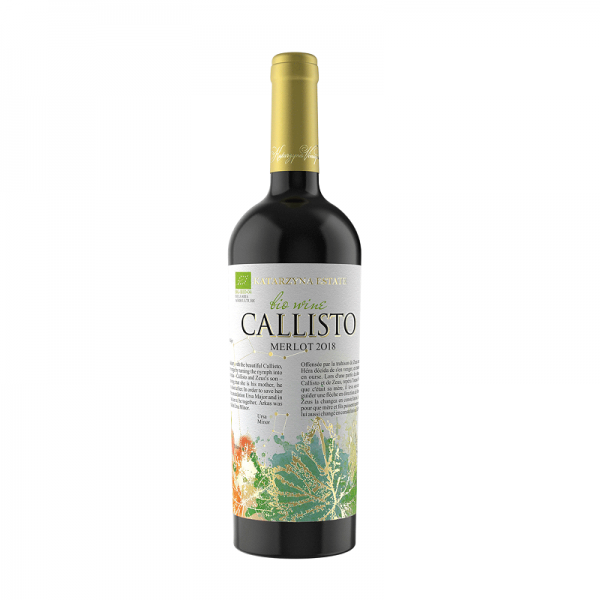 Callisto bio Merlot 0,75 l - červené suché víno bio