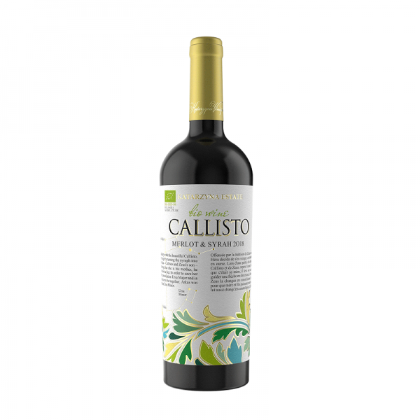 Callisto bio Merlot&Syrah 0,75 l - červené suché víno bio